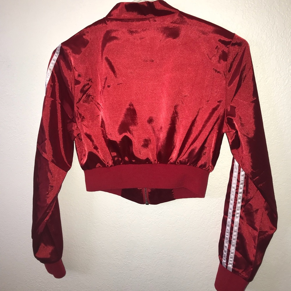 Satin Track Jacket & Pants NWOT
